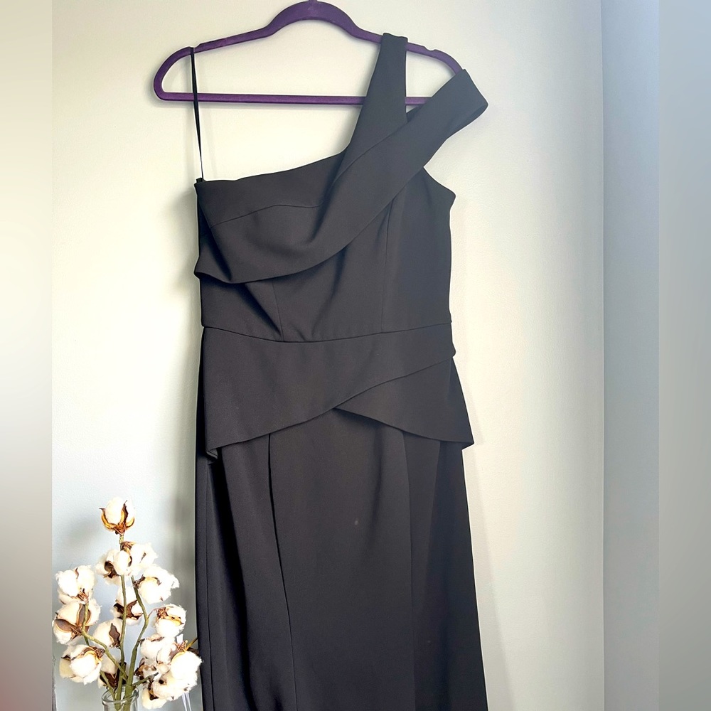 Black mermaid style dress